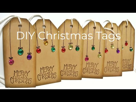 DIY Christmas Gift Tags | Easy Handmade Holiday Tags Anyone Can Make