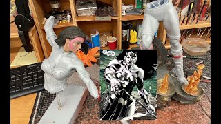 Vincevellcustoms Live Stream -Black Lantern Wonder Woman Attaching Main Body