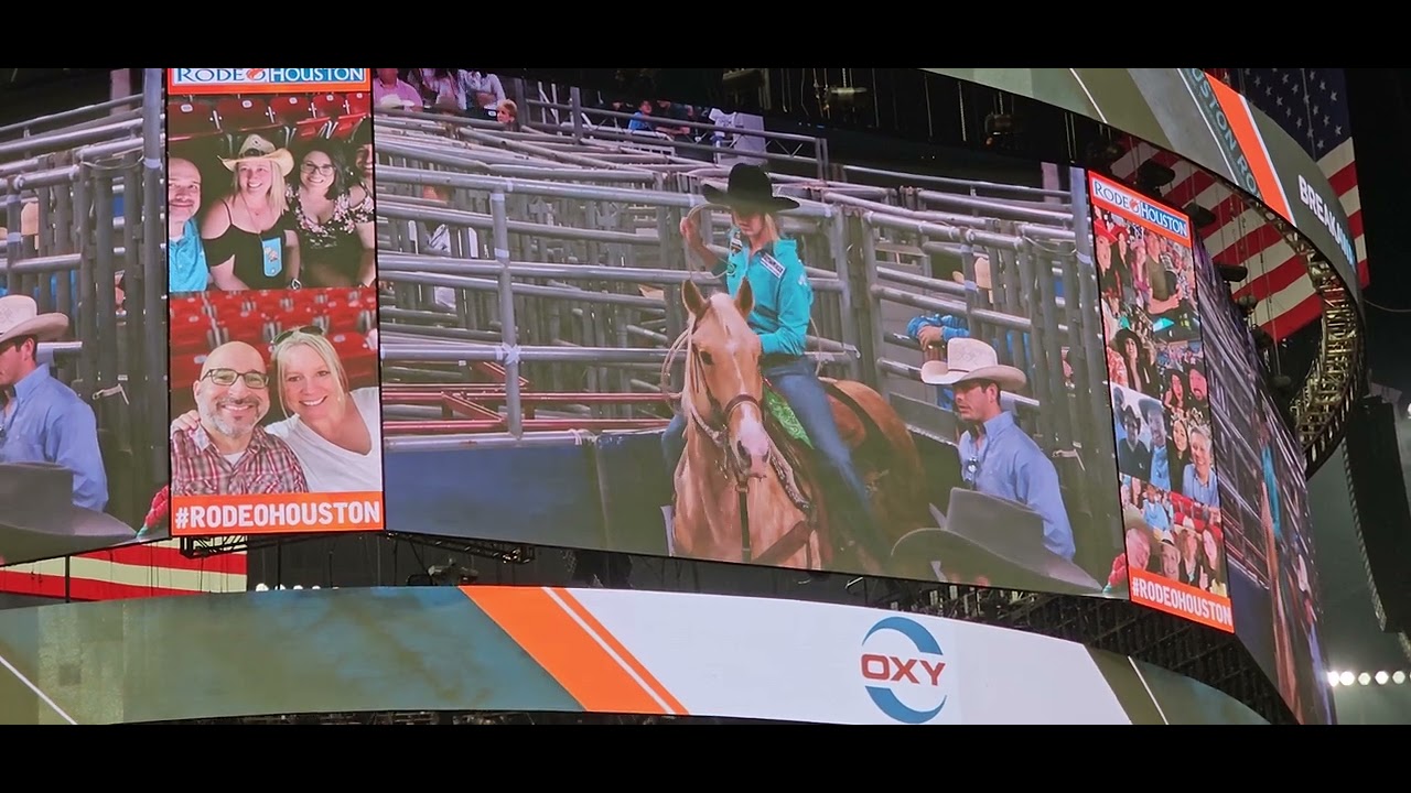 Breakaway Roping on Night #6 of Houston Rodeo 2023 - YouTube