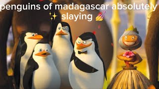 Penguins of Madagascar being iconic as usual ✨