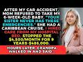 My Mother Refused My Newborn During My Car Accident - Grandpa's One Call Changed Everything