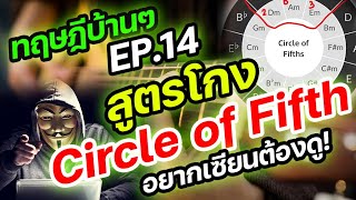 สอนกีตาร์พื้นฐาน | ทฤษฎีบ้าน ๆ Ep.14 สูตรโกง หาคอร์ดในคีย์เทียบกับ Circle of Fifth