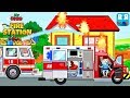 My Town : Fire station Rescue - Play with Fire Truck and Ambulance