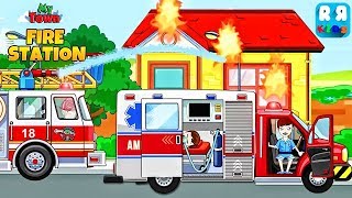 My Town : Fire station Rescue - Play with Fire Truck and Ambulance screenshot 5