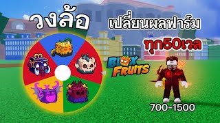 วงล้อเปลี่ยนผลฟาร์มทุก 50 เวล (700-1500) : Blox Fruits