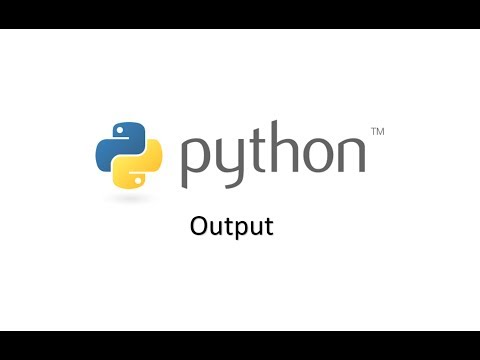 Output (Print Function) [Python Programming]