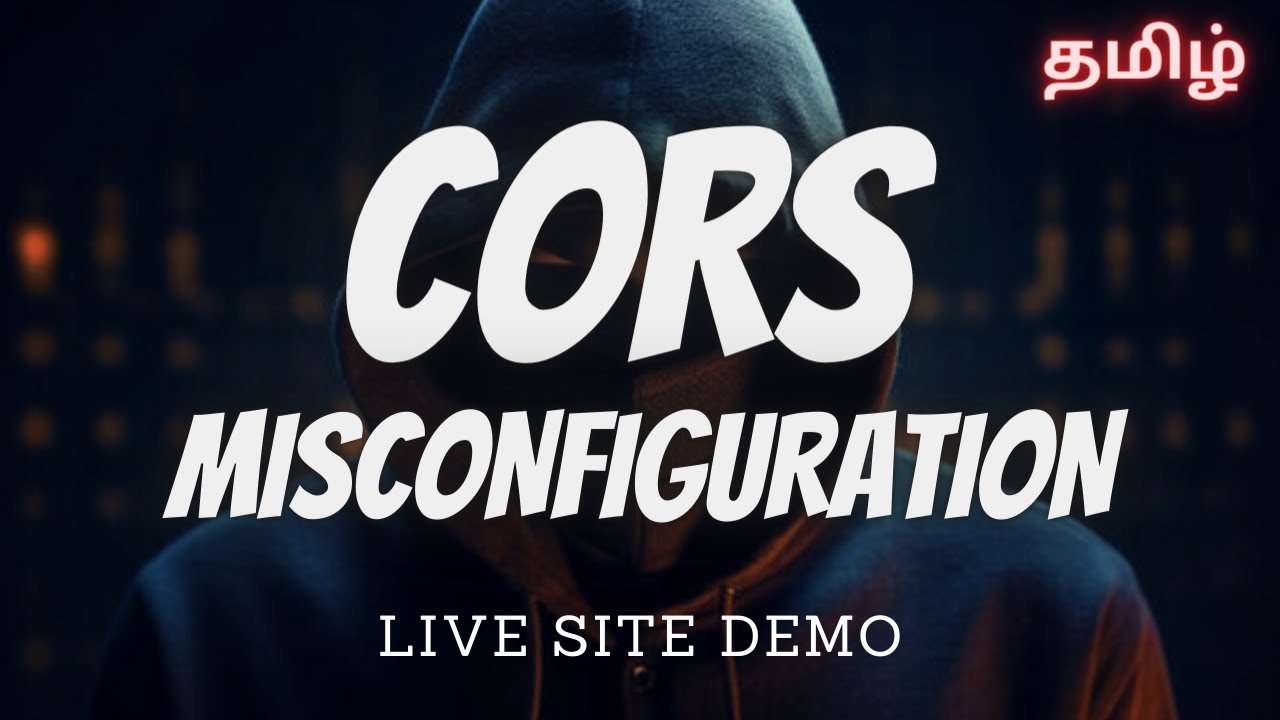 cors-misconfiguration-in-tamil-bug-bounty-shaz-university-youtube