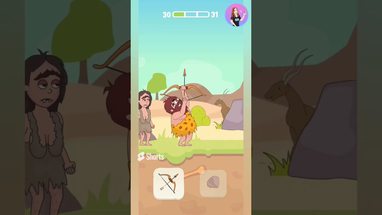 Comics Bob - Bob Shoots An Arrow At Himself - Funny Fail - Game Play