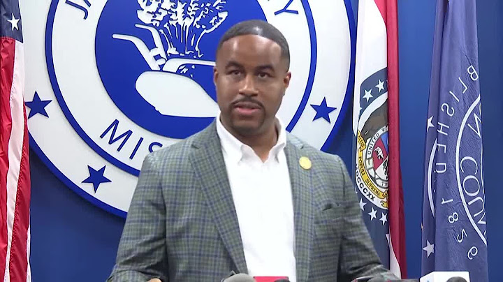 Chairman DaRon McGee speaks after Jackson County Legislature overrides Frank White's vetoes
