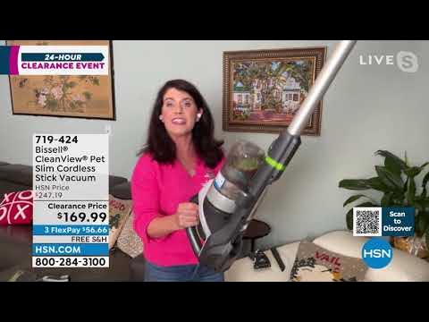 Bissell CleanView Pet Slim Cordless Stick Vacuum Cleaner