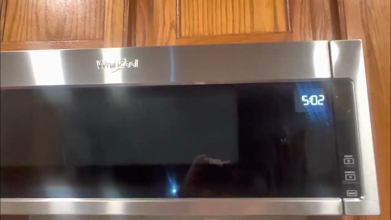 Whirlpool low profile over the range microwave YouTube