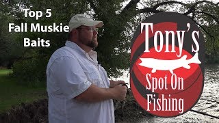 Top 5 Fall Muskie Baits