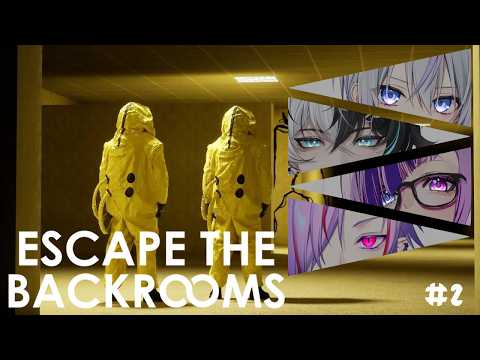 【Escape the Backrooms / コラボ】ばっくるーむ！つづき！②【個人Vtuber/雛菫 紫】の配信サムネイル
