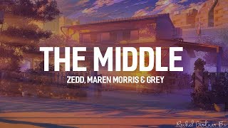 Video voorbeeld van "Zedd, Maren Morris, Grey - The Middle (Lyrics)"