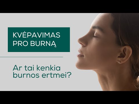 Video: Ar blogai kvėpuoti iš burnos?