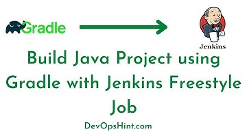 Jenkins Freestyle Job - How to Build Java Project using Gradle | Create Freestyle Project in Jenkins