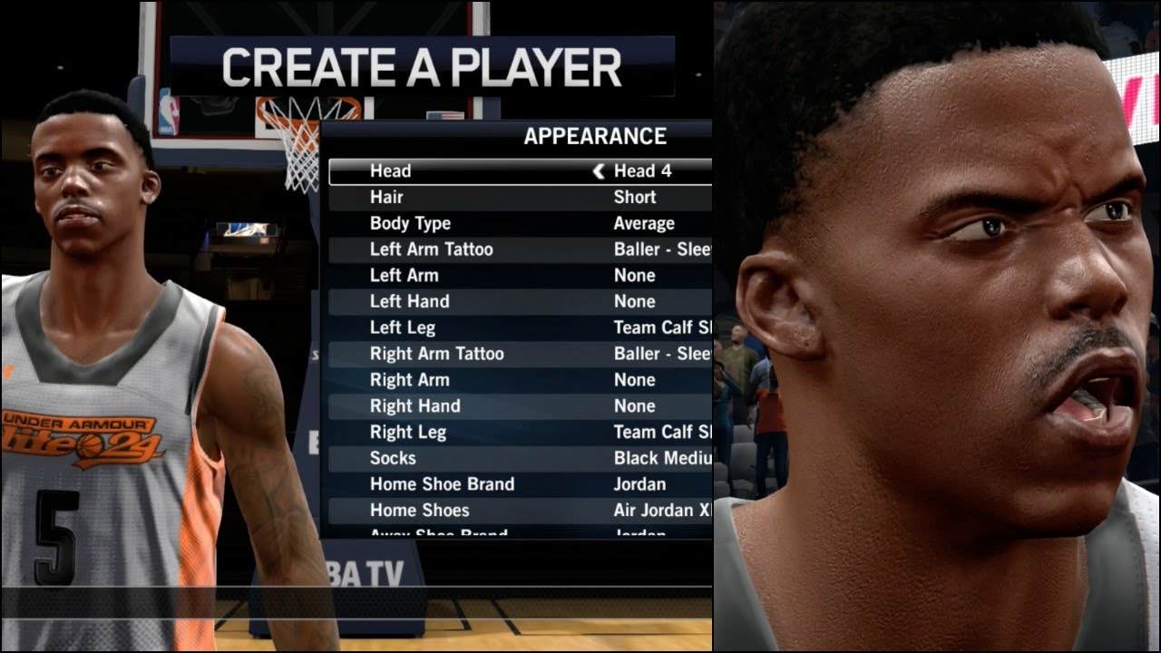 NBA Live 14 PS4 Gameplay - Rising Star Player Creation and Showcase - If You Have to Choose 1 NBA Game