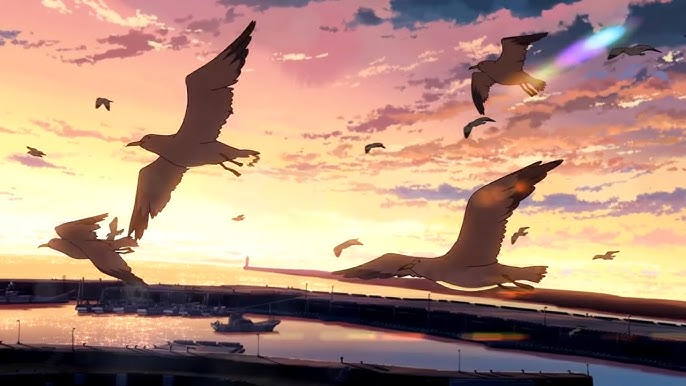 Beautiful Anime Scenery【AMV】- Yoake (Dawn) [HD] UltraHD 720p animated gif