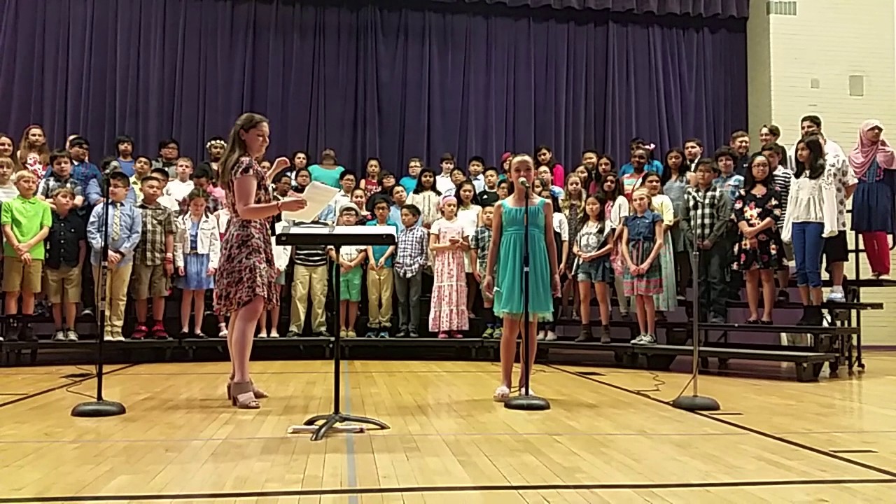 Middleton Elementary School - 5th Grade Spring Music Concert (5th Grade Intro)