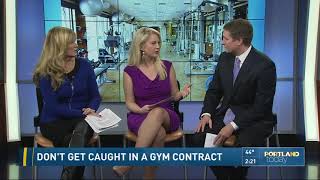 Don't get caught in a gym contract