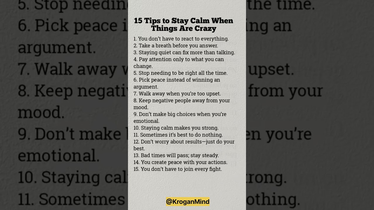 Rule #9: Don't make big choices when you're emotional | 