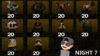 Noche 7 De Five Nights At Treasure Island Scrapped Night 7 1020 Hard Mode Custom Night