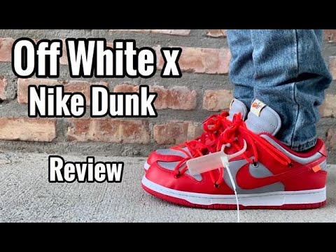 Nike Dunk x Off White “UNLV” Review & On Feet - YouTube