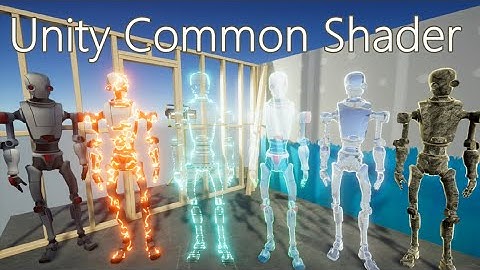 Unity Character Shader Package  - Downloadable