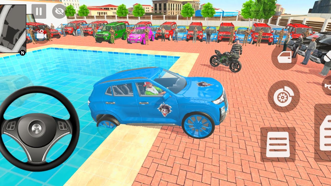 🚀Modified Car Game: Franklin Order😱In Indian Scorpio And Swift🚳drives A Police SUV🚓Game Must Watch💥