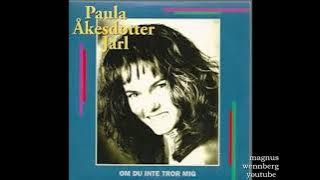 1995, om du inte tror på mig, PAULA PEARL ÅKESDOTTER JARL, MELODIFESTIVALEN