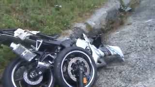 ACCIDENTE DE MOTO EN CARRETERA LIBRE 3 MARIAS