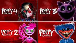 Poppy Playtime: Chapter 4,3,2,1 - Full Game Walkthrough + Ending