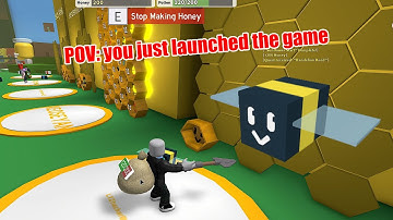 Bee Swarm Simulator POV You Just Started Playing / Tips And Tricks For Beginners