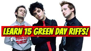 15 Iconic Green Day Guitar Riffs to Learn Today