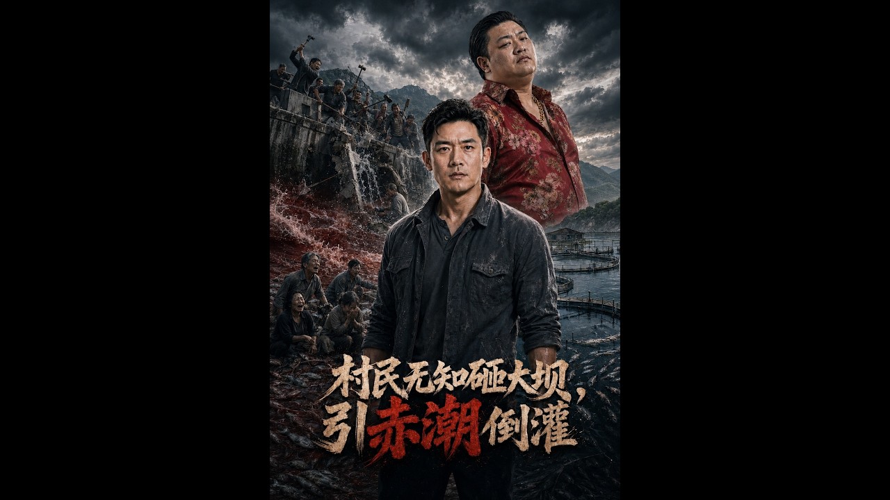 【一口气看完】《村民无知砸大坝，引赤潮倒灌！》#短剧 #AI短剧 #逆袭 #drama #爽剧 #鲨鱼先生
