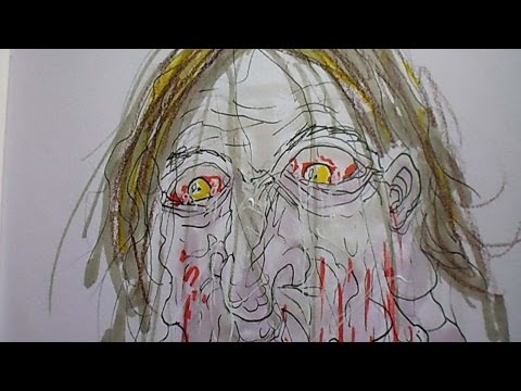 Sketchbook Of Horror Ideas #17 Bollock Pus Bag Zombie