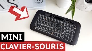MINI CLAVIER et SOURIS SANS FIL pour SMART TV, BOX ANDROID, CONSOLE, RASPBERRY et PC | LinStar H20