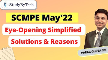 CA Final SCMPE May 22-Eye-Opening Simplified solutions & reasons-Part II