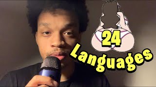 Saying Booty In 24 Different Languages (ASMR)