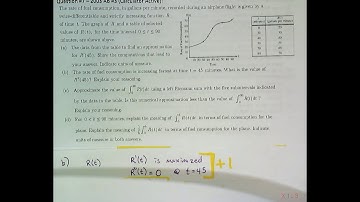 2003.AB3 (Type 1 - Rate & Accumulation & Type 5 - Calculus From Tables)