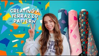 How to Create a Vector Terrazzo Pattern - Figma Tutorial | EASY