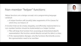 0216: Non-member helper functions