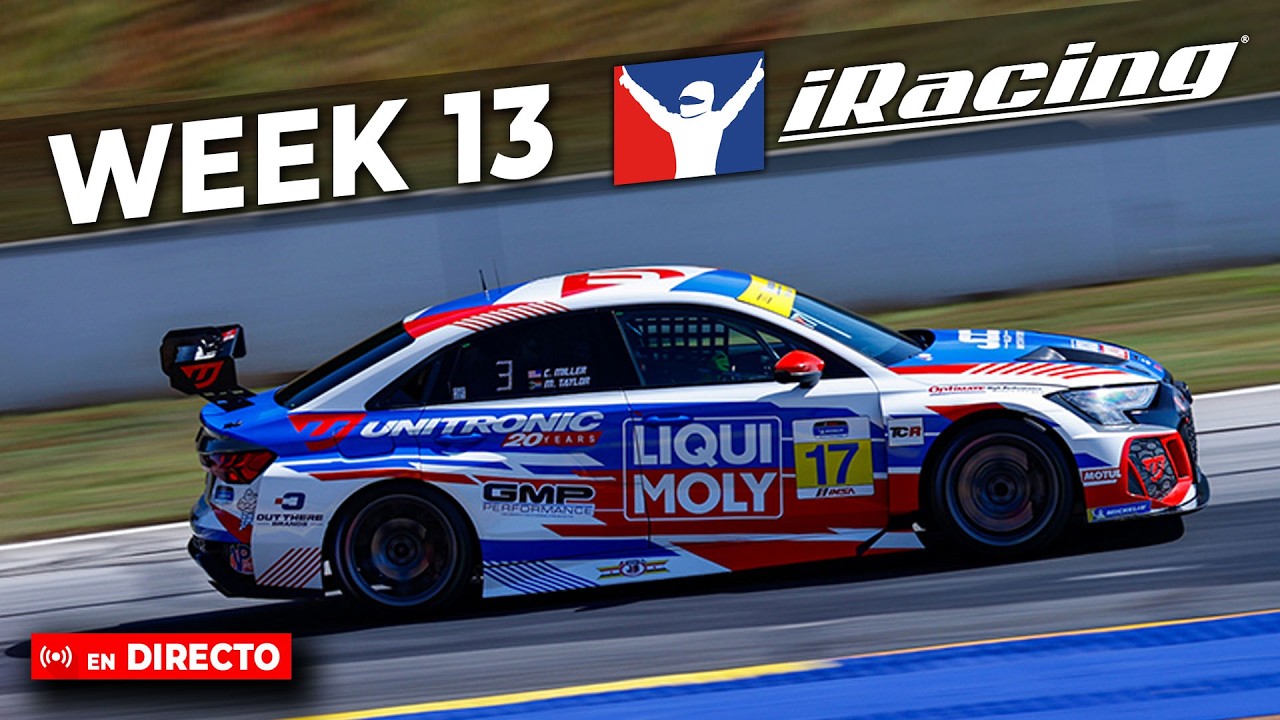 Directo 🔴WEEK 13 en iRACING con el nuevo contenido