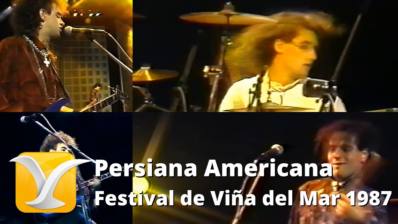 Soda Stereo - Persiana Americana - Festival de Viña del Mar 1987 (Primera Noche ) Soda Stereo - Persiana Americana - Festival de Viña del Mar 1987 (Primera Noche )