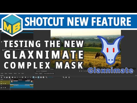 Testing Shotcut's new Mask: Draw filter