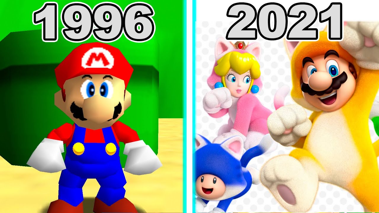 Super Mario 3D Games (1996 - 2021) - YouTube