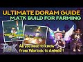 ULTIMATE DORAM MAGIC ATK BUILD FOR FARMING | Skills, Stats, Runes, Equipment, Tips & MORE!!