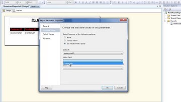 SSRS Tutorials  Lesson 6   Creating a SSRS Report with cascading parameters   YouTube