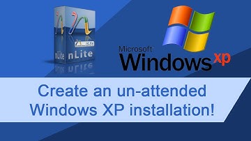 How to: Windows XP unattended with Nlite (1080p)
