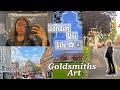 London uni life  goldsmiths fine art student